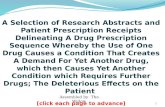 Prescription Drug Dependency Cascade-Research Abstracts