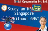 Study the MBA in Singapore without GMAT.