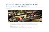 A Brief Review of Stockholm Furniture Fair 2015 by John Sacks (Jsacs.com)