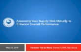 Assessing Your Supply Risk Maturity to Enhance Overall Performance