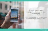 Roundup: [Webinar] Driving mobile user engagement using in app messages
