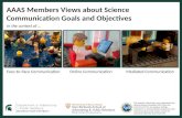 AAAS Presentation on Scientists' Views about Engagment