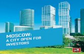 Moscow: a city open for investors