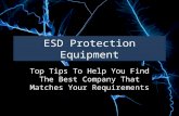ESD Protection Equipment – Top Tips To Help You Find The Best Company That Matches Your Requirements