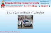 Electric cars and battery technology