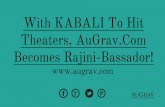 With kabali to hit theaters, au grav.com becomes rajini bassador!