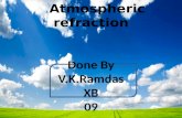 Ppt on atmospheric refraction