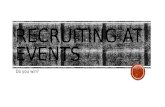 TalentNet 2016 - "Recruiting at Tech Events"
