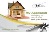My Approach to helping you market and sell your home.