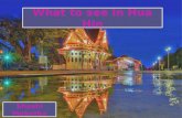 What to see in Hua Hin.