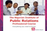 Everything to know about The Nigerian PR Professional Certitification
