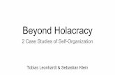 Self-organization case study blinkist & zalando technology