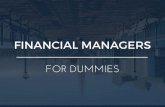 Financial Managers for Dummies | What You Need To Know In 15 Slides
