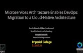 Microservices Architecture Enables DevOps: Migration to a Cloud-Native Architecture