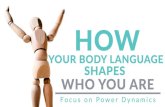 How your body language shapes who you are?