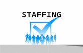 Staffing- Principles of Management