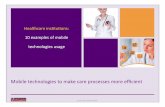 Mobility and care process efficiency dec 2015 uk