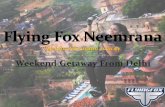 Flying Fox Neemrana Fort Palace