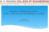 cellular telephone system