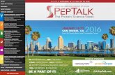 PepTalk: The Protein Science Week 2016