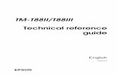TM-T88II/T88III Technical reference guide