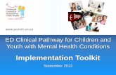 ED Clinical Pathway for Children and Youth with Mental Health ...