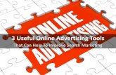 3 useful online advertising tools