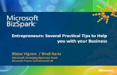 Microsoft BizSpark: Tips for Startups - midem 2012 presentation