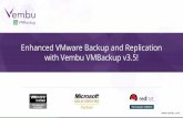 Enhanced VMware Backup and Replication using Vembu VMBackup v3.5!
