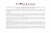 16-05-09 Equitas Commences Exploration Program at Cajueiro