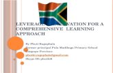 Leveraging innovation for a comprehensive  learning approach