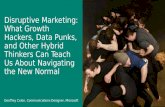 Disruptive Marketing is the New Normal 2016