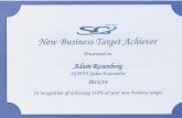 New Business Target Achiever 2013_2014