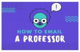 How to Email a Professor