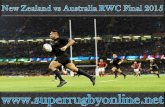 View RWC Final New Zealand vs Australia Live