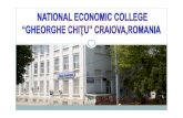 National Economic College G. Chitu - Craiova