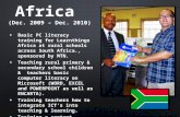 Henry Badenhorst: ICT & E-learning facilitation in rural South Africa (2009-2012)