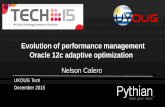 Evolution of Performance Management: Oracle 12c adaptive optimizations - ukoug 2015