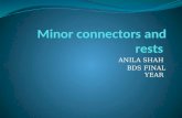 Minor connectors and rests