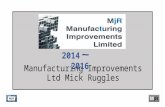 MJR Manufacturing Improvements Ltd August 2016
