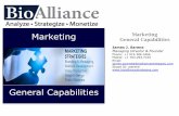BioAlliance Strategies Marketing General Capabilities