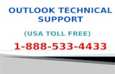 Ask 1 888 533 4433  microsoft outlook email support phone number