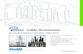 G&W High Voltage Cable Accessories - Joints & Terminations