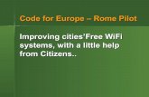 Code for europe – rome pilot en