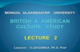 Lecture 2 of Culture