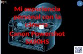 Mi experiencia con Canon Powershor SX60Hs