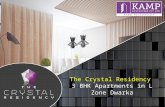 The Crystal Residency 3 BHK Apartments in L Zone Dwarka