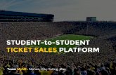 Student-to-Student Ticket Sales Platform