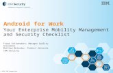 Android for Work: Your Enterprise Mobility Management and Security Checklist