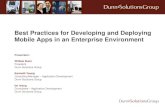 Designing and Developing Custom Mobile Applications